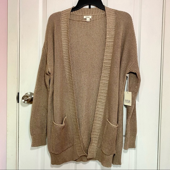 NEW Cozy Knit Oatmeal Cardigan S - Picture 2 of 9
